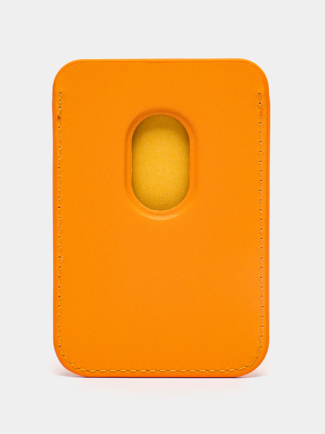 Желтый картхолдер Mag Safe для iPhone 12 mini, 12 pro max, 13 pro, 13 pro max, 13 mini