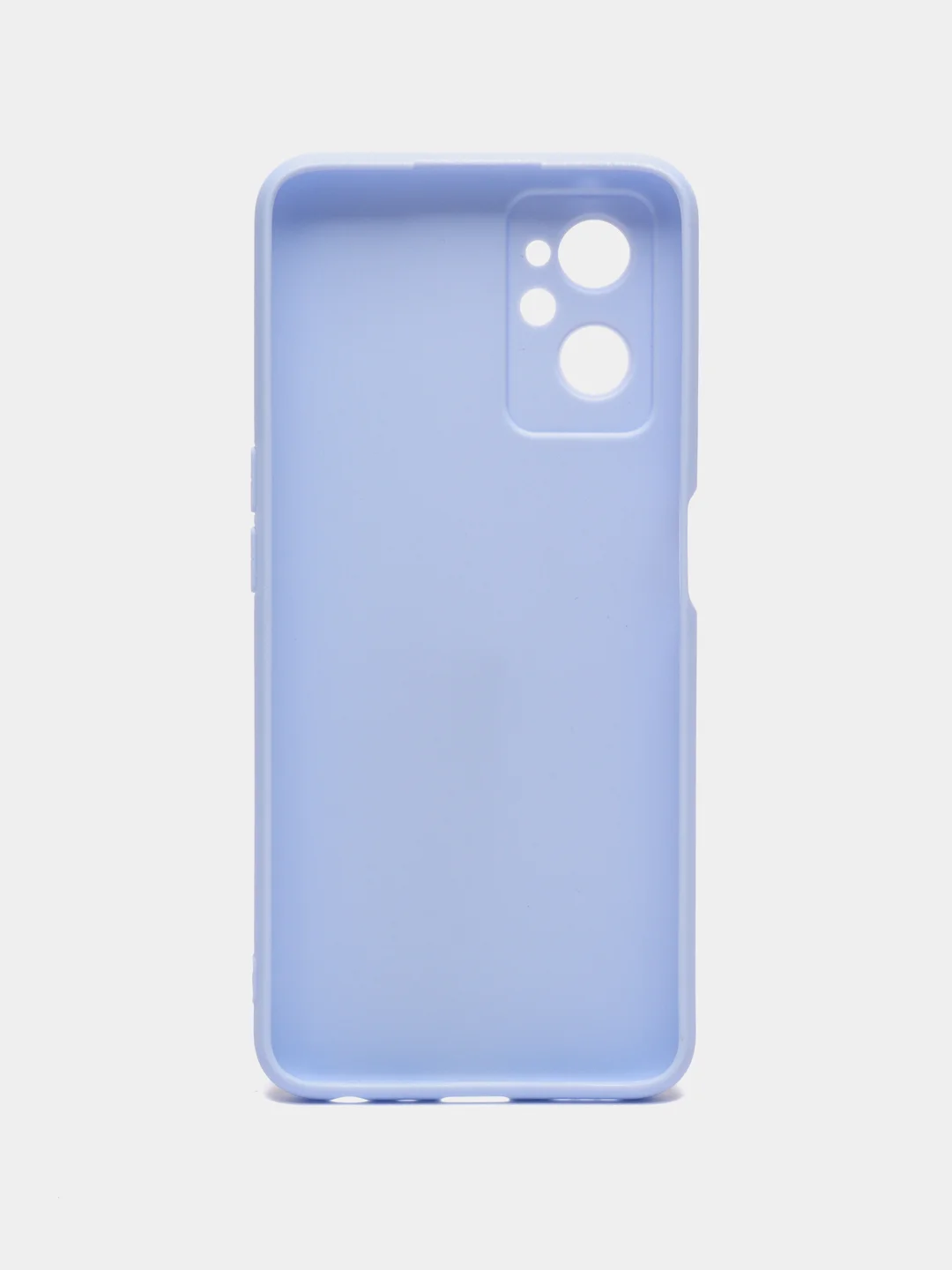 Голубой чехол Realme  9i C21Y C25Y (Реалми ) силиконовый с защитой камеры