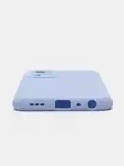 Голубой чехол Realme  9i C21Y C25Y (Реалми ) силиконовый с защитой камеры