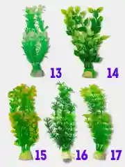 Разноцветный растение декоративное для аквариума 17-19 см, искусственное