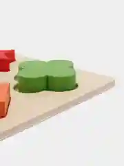 Разноцветный доска головоломка, деревянная
