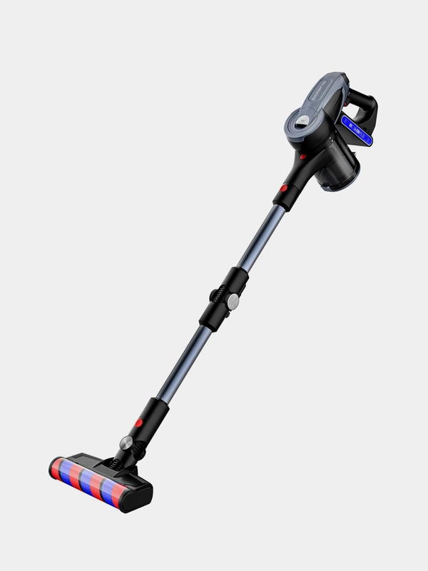 Беспроводной пылесос Polaris PVCS 7090 HandStick PRO Aqua, жемчужно-серый