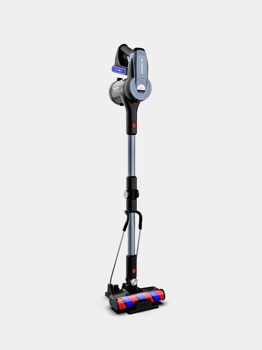 Беспроводной пылесос Polaris PVCS 7090 HandStick PRO Aqua, жемчужно-серый