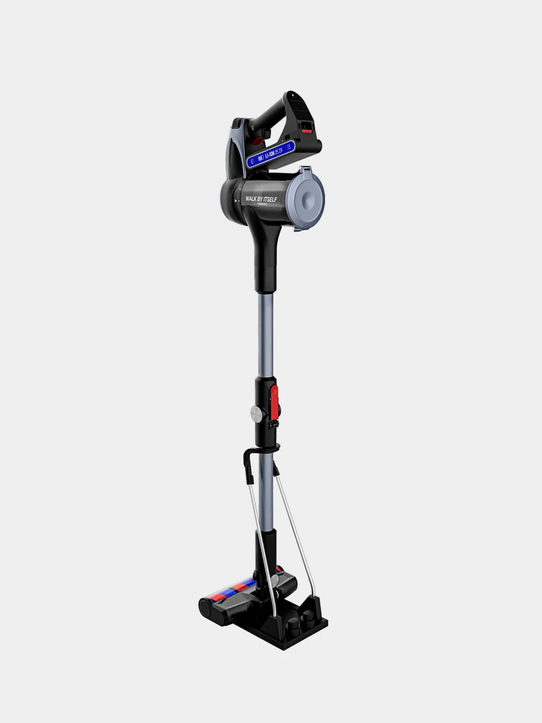 Беспроводной пылесос Polaris PVCS 7090 HandStick PRO Aqua, жемчужно-серый
