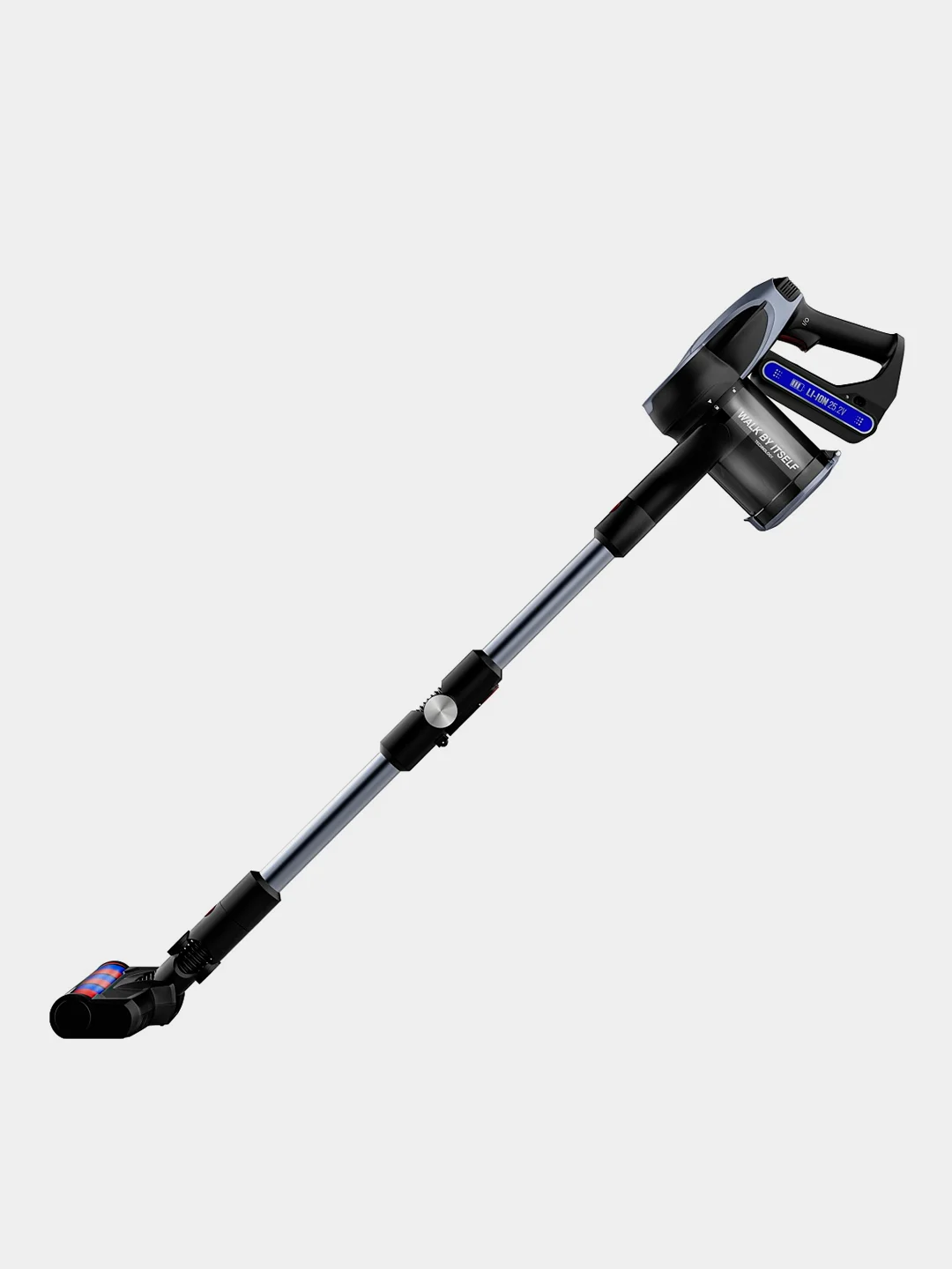 Беспроводной пылесос Polaris PVCS 7090 HandStick PRO Aqua, жемчужно-серый