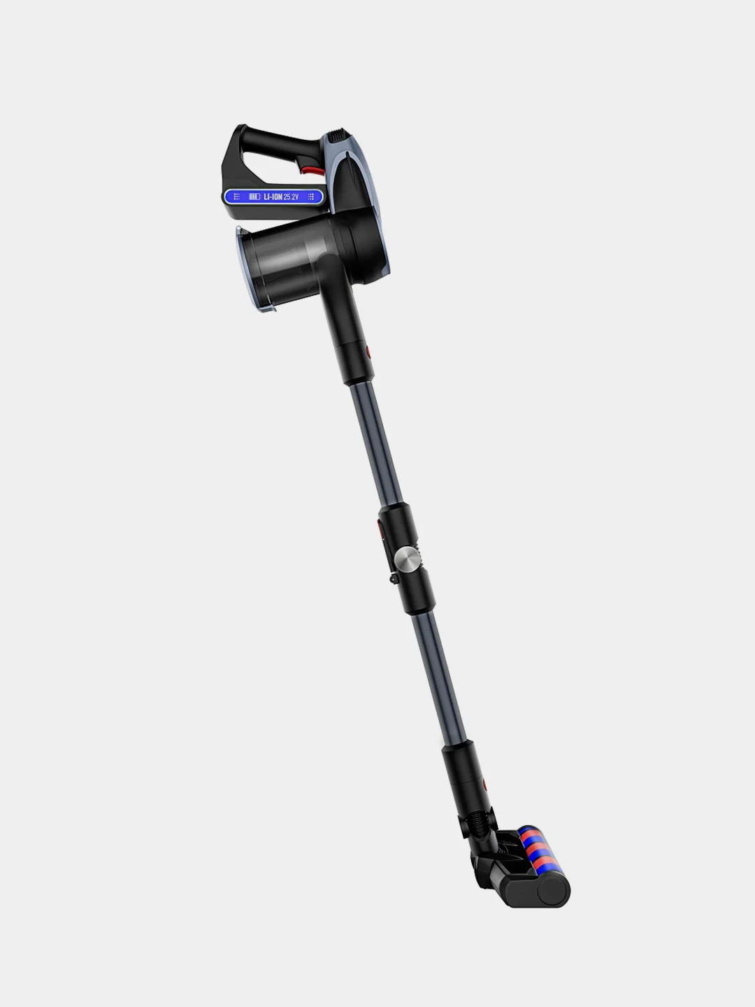 Беспроводной пылесос Polaris PVCS 7090 HandStick PRO Aqua, жемчужно-серый