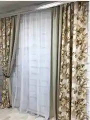 Портьеры шторы, комплект из 2 штук 4 метра ширина