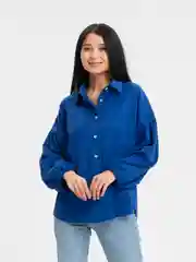 Зеленый рубашка женская