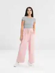 Пастельно-коралловый брюки спортивные QP Store