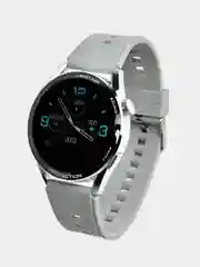 Серый смарт часы наручные Smart Watch X3 Pro, мужские, круглые