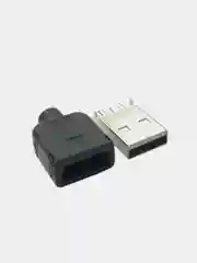 10 штук Штекер USB в корпусе разъем юсб
