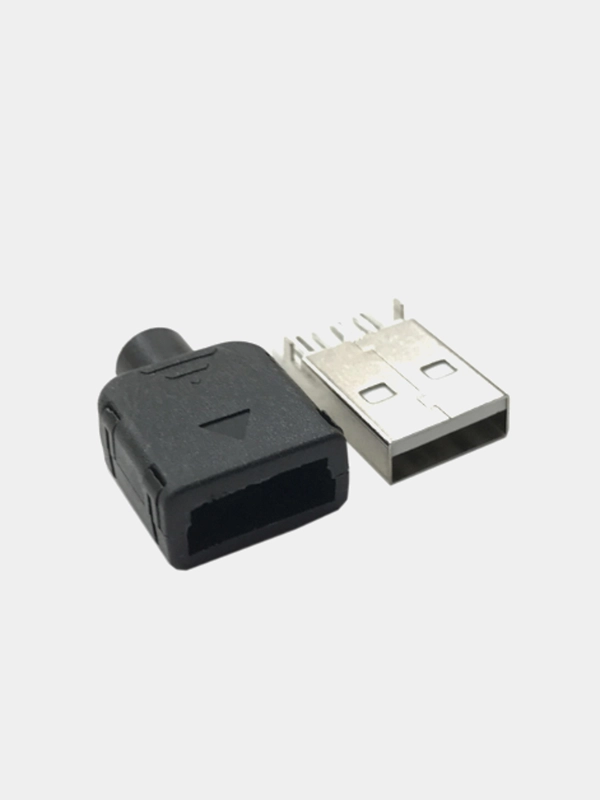 10 штук Штекер USB в корпусе разъем юсб