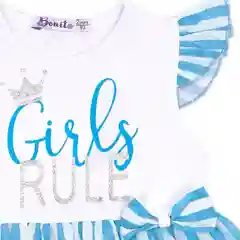 Голубой платье детское, для девочки, 2-6 лет