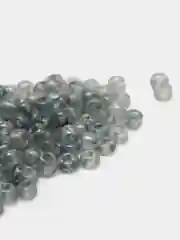 Серый меланж бисер мелкий, для рукоделия, 12/0, 30 г, разные цвета