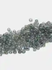 Серый меланж бисер мелкий, для рукоделия, 12/0, 30 г, разные цвета