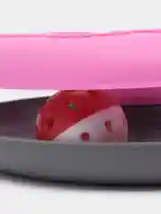 Розовый интерактивная игрушка для кошек "Трек с шариком и мышкой"