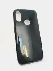 Черный чехол для Xiaomi Redmi 7, глянцевые блестки