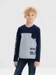 Темно-синий свитшот для мальчика Bonito kids