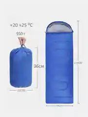 Спальный туристический мешок с подголовником, 210 см х 75 см