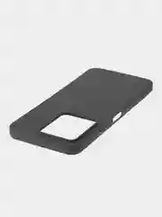Черный чехол ROSCO для Vivo Y35, матовый, силиконовый, тонкий, бортик вокруг камер
