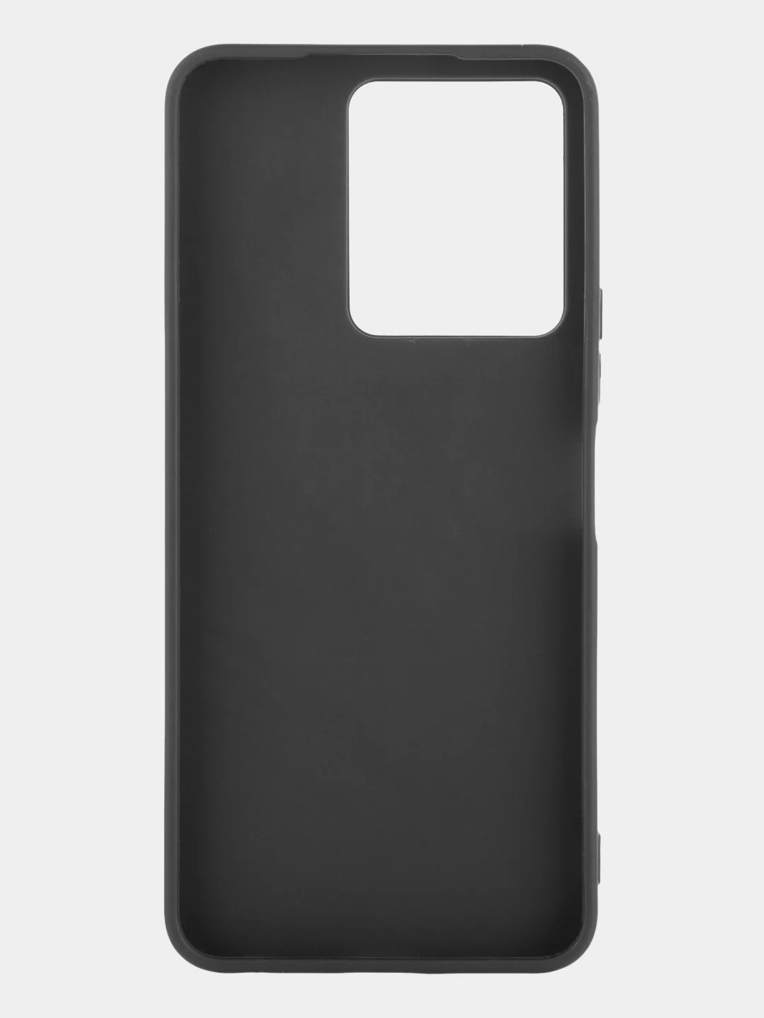 Черный чехол ROSCO для Vivo Y35, матовый, силиконовый, тонкий, бортик вокруг камер