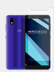 Стекло для ZTE Blade A31, Blade A3 2020 защитное ROSCO прозрачное олеофобное с рамкой