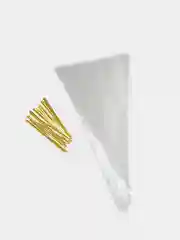 Пакет конус подарочный прозрачный треугольный для сладостей 10-30-100 шт