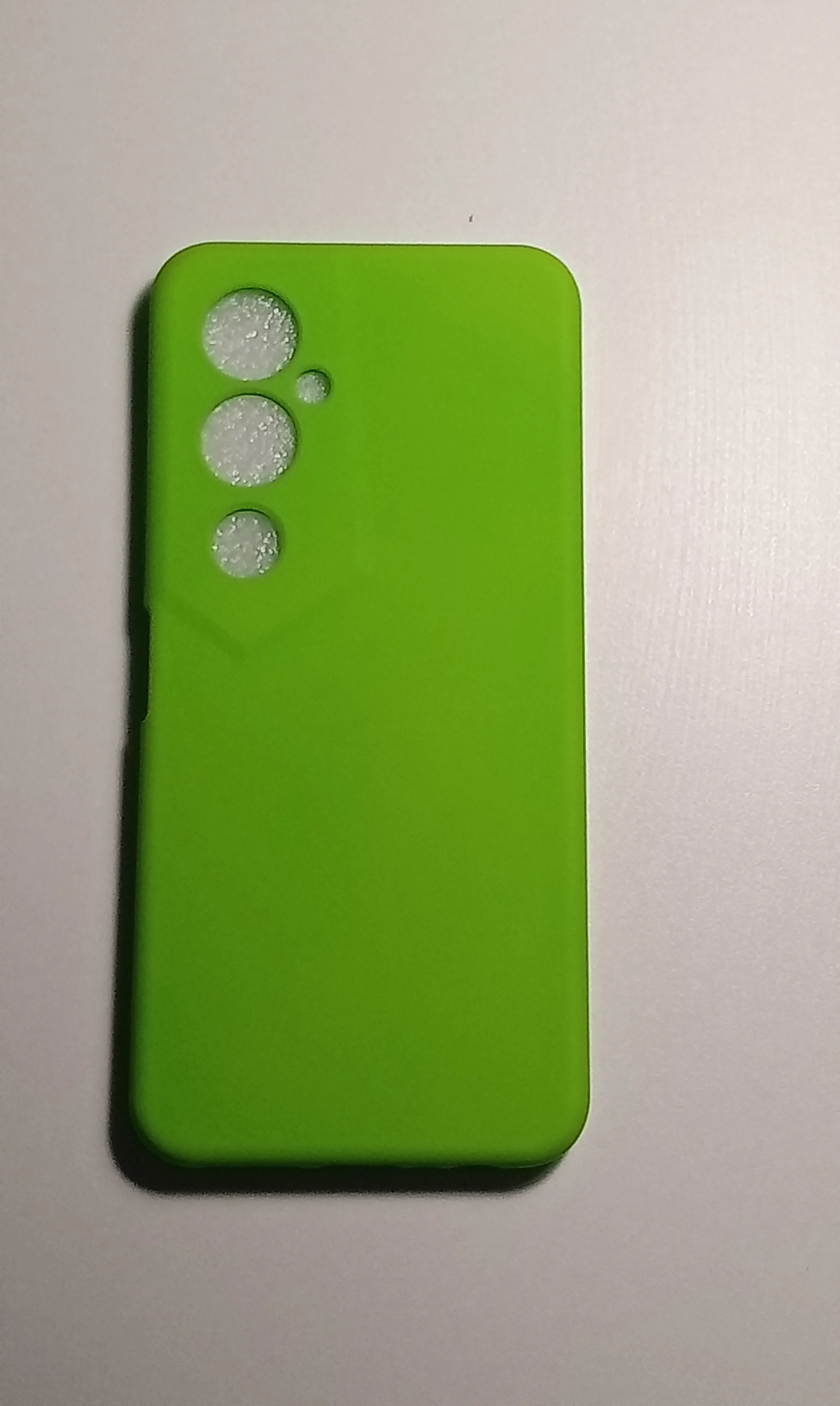 Бирюзовый чехол TECNO POVA 4 PRO с защитой камеры и бархатом внутри