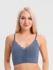 Серый топ женский, базовый