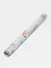 Алый бумага упаковочная подарочная, крафт, 50 х 70 см (16видов)