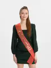 Алый лента "Выпускник" шелк