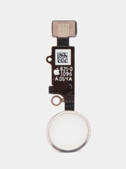 Кнопка Home для iPhone 5S, SE, 6, 6S Plus, 7 Plus, 8 Plus, SE 2020 с толкателем и шлейфом