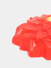 Подарочное фигурное мыло "Георгин красный", ручная работа