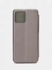 Серый чехол-книжка для Huawei Honor X8 (Хуавей Хонор Х8)