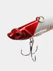 Красный виб-раттлин (vib-rattlin), 12 г, 75 мм