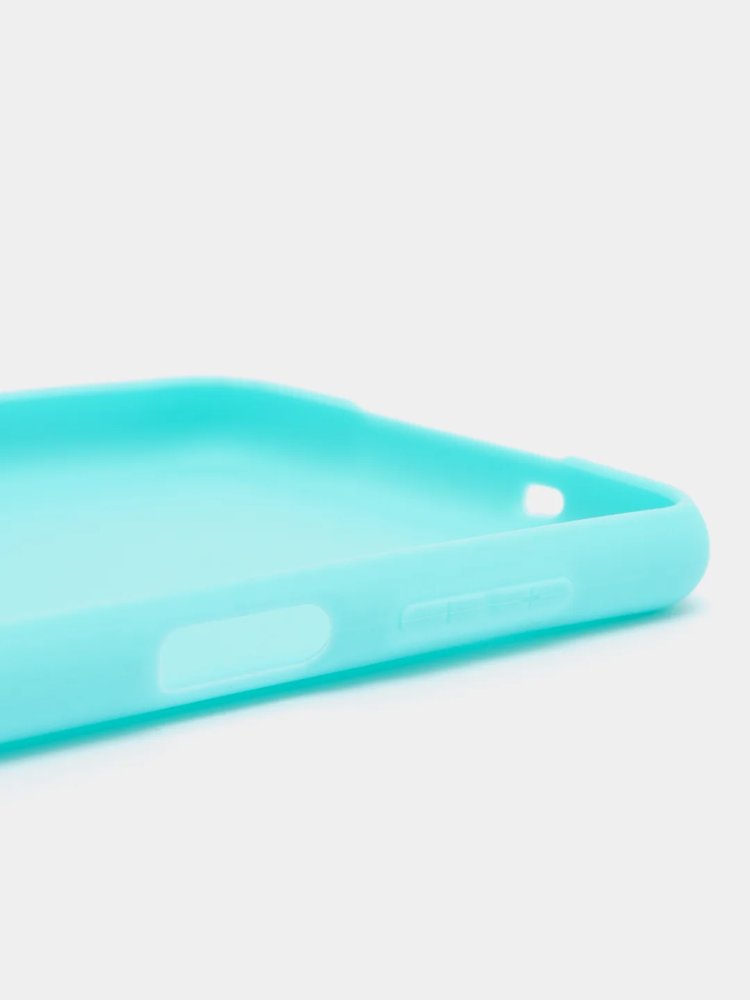 Бирюзовый чехол для Samsung Galaxy A04, силиконовый, черный, матовый