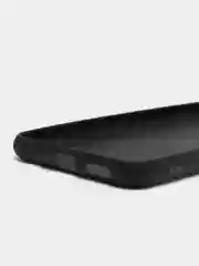 Черный чехол для Samsung Galaxy A04, силиконовый, черный, матовый