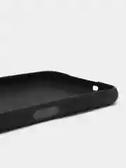 Черный чехол для Samsung Galaxy A04, силиконовый, черный, матовый