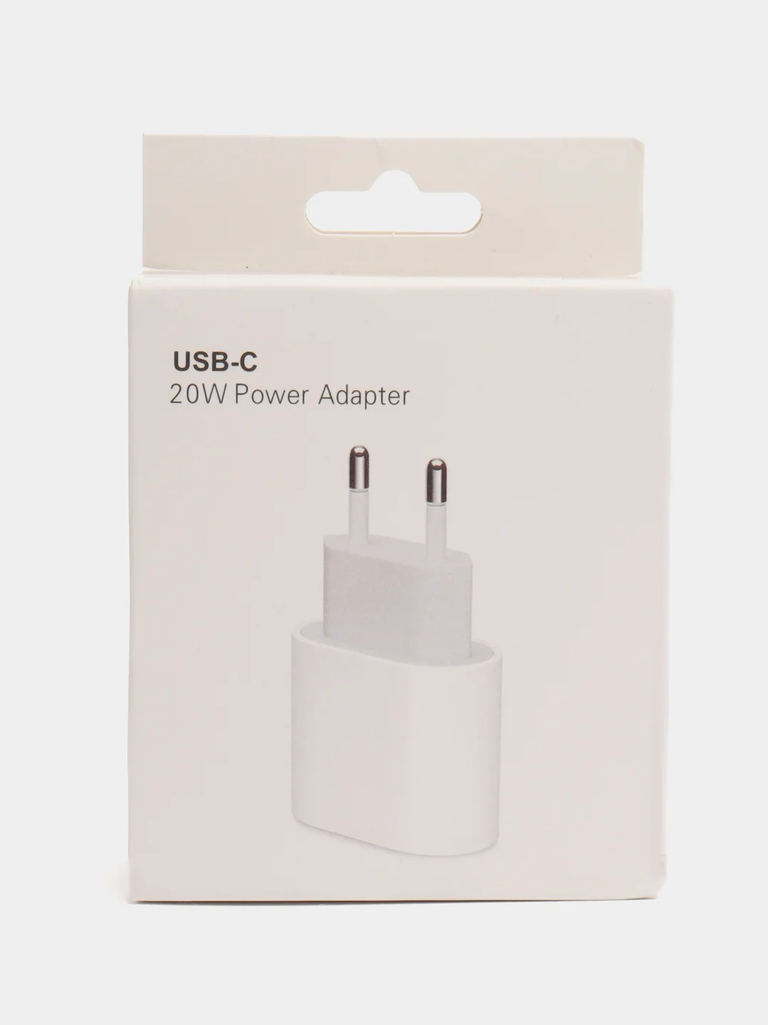 Блок питания для iPhone (Айфон), с Type-C, быстрая зарядка 20W