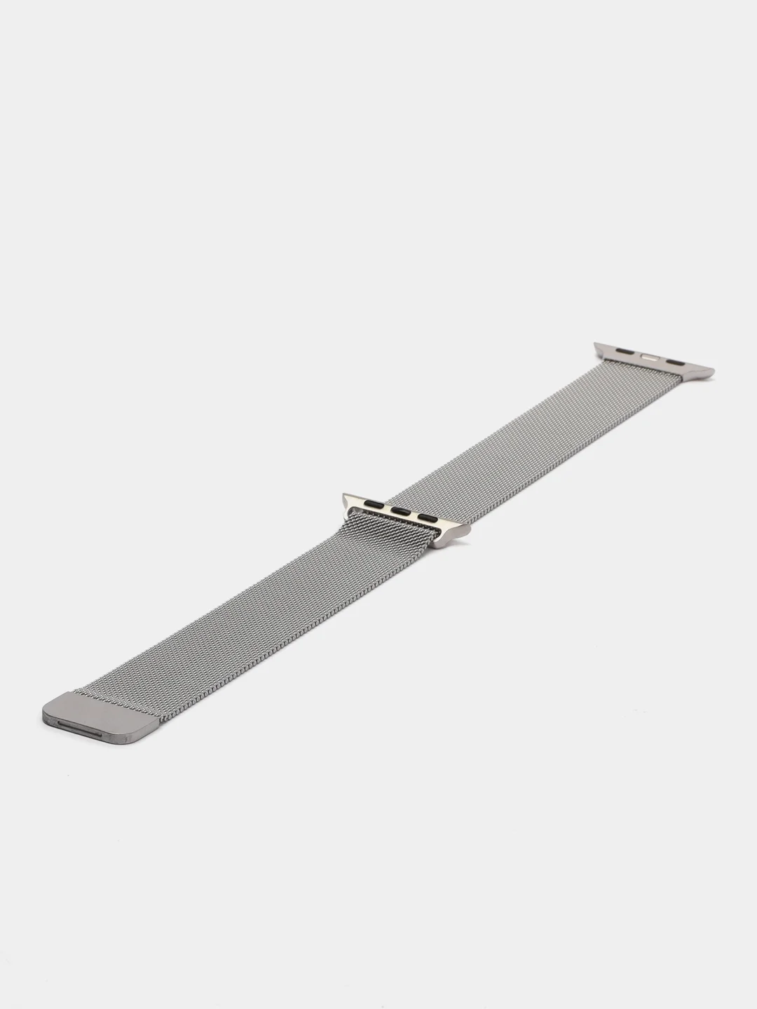 Серебряный ремешок для apple watch часов, на смарт часы ultra series 1 2 4 5 6 7 8 SE 42 44 45 мм
