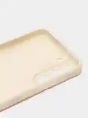 Молочный чехол для Samsung Galaxy S22 Plus (Самсунг Галакси С22 Плюс), силиконовый