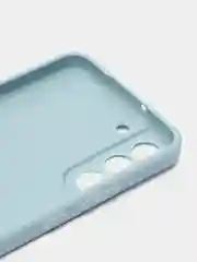 Светло-синий чехол для Samsung Galaxy S22 Plus (Самсунг Галакси С22 Плюс), силиконовый