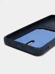 Темно-синий чехол Xiaomi Redmi Note 11 4G, Redmi Note 11S  Редми Нот 11 / Нот 11С с карманом для карты