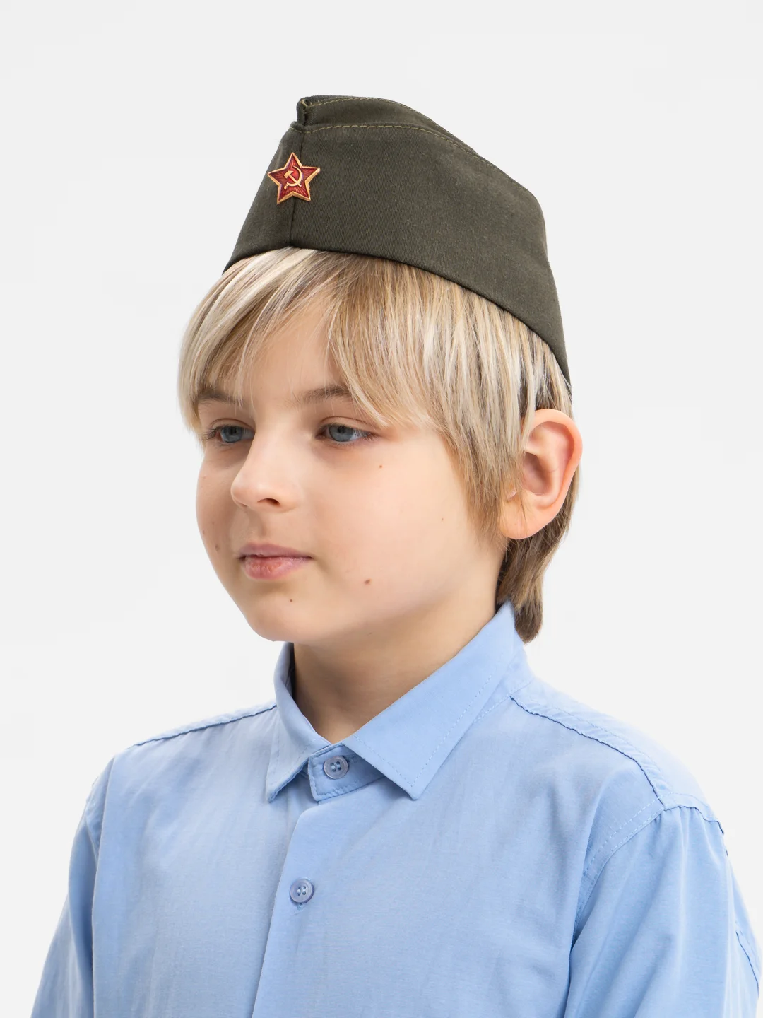 Зелёный хаки пилотка военная, со звездой