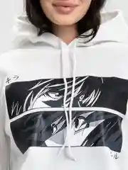 Белый худи аниме Death Note