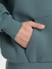 Бирюзовый худи мужское оверсайз