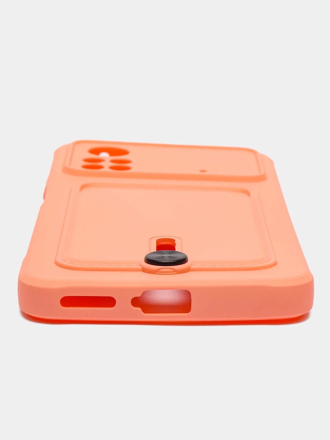 Конфетный чехол Xiaomi Poco X4 Pro (Сяоми Поко Х4 Про), силиконовый, с карманом для карты