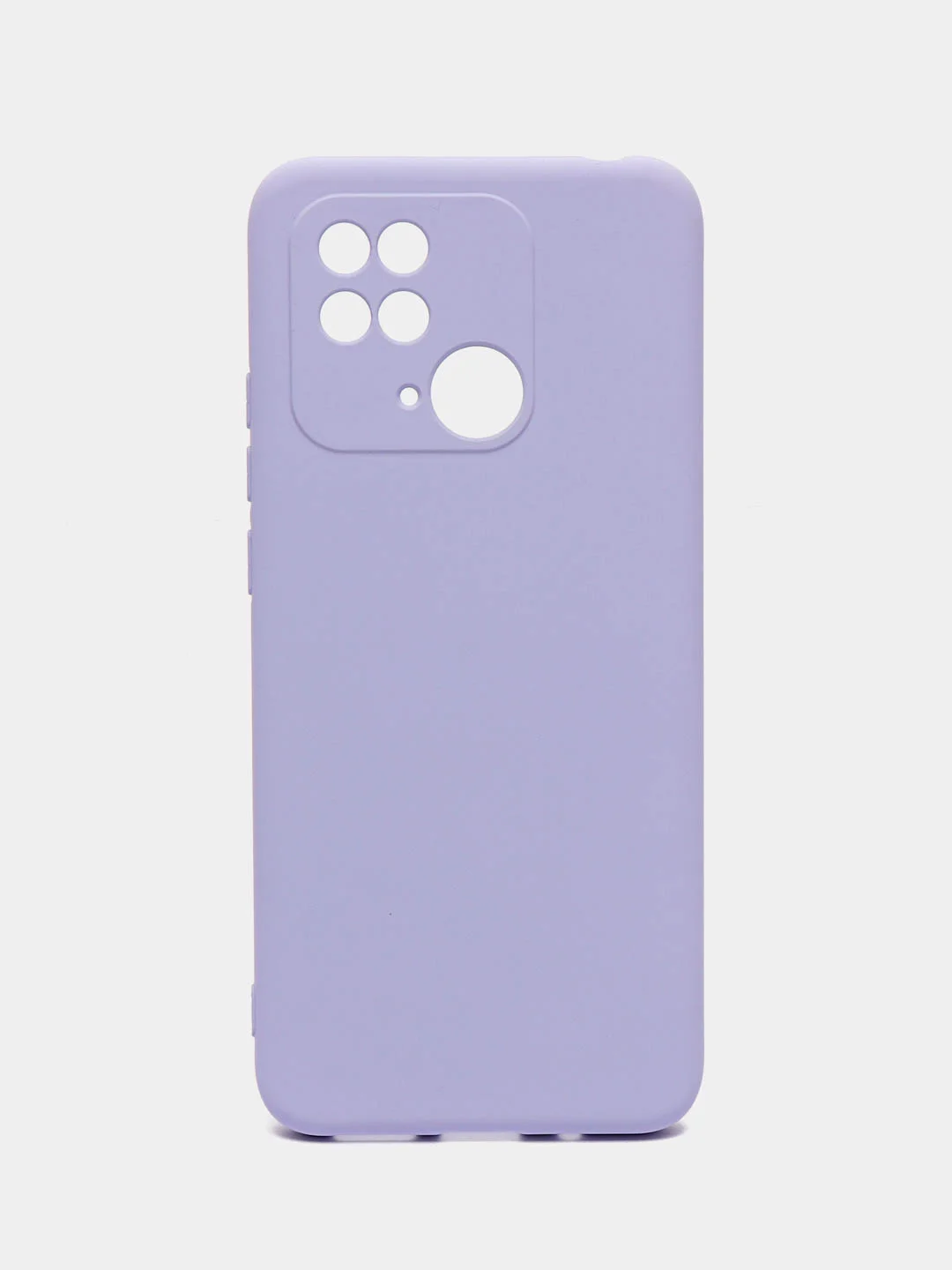 Сиреневый чехол силиконовый для Xiaomi Redmi 10C / Poco C40, Сяоми Редми 10С / Поко С40
