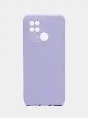 Сиреневый чехол силиконовый для Xiaomi Redmi 10C / Poco C40, Сяоми Редми 10С / Поко С40