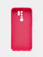 Тёмно-розовый чехол Xiaomi Redmi 9, Сяоми Редми 9 силиконовый Silicone Cover с закрытым низом